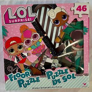 LOL Surprise 46pc Floor Puzzle by Cardinal 24x36 Complete Set with Box